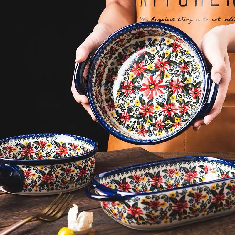 Polish Bowl and Plate Ceramic Tableware