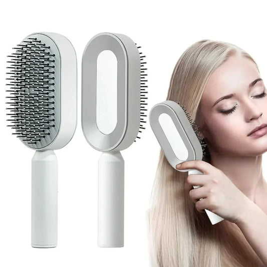 Self Cleaning Hair Brush 3D Air Cushion Massage Comb Airbag Massage