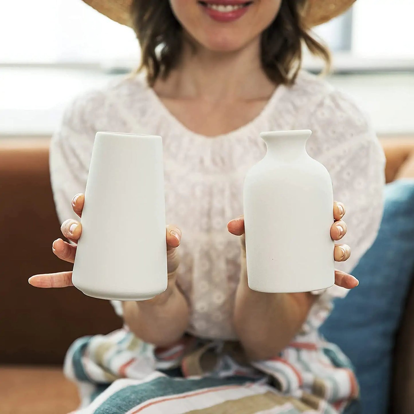 Glazed Ceramic Vases