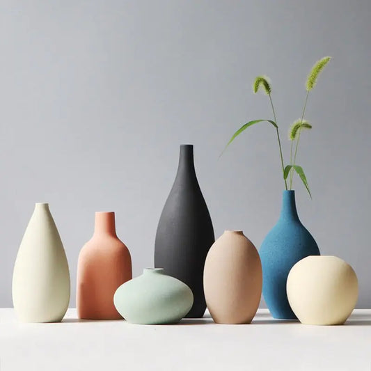 Nordic-style Ceramic Vases