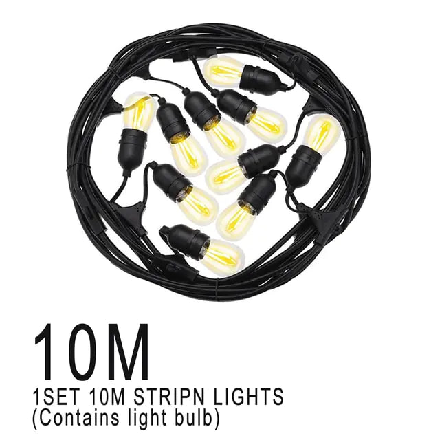 Commercial Grade Waterproof Outdoor LED String Lights - 10m | 20m | 30m