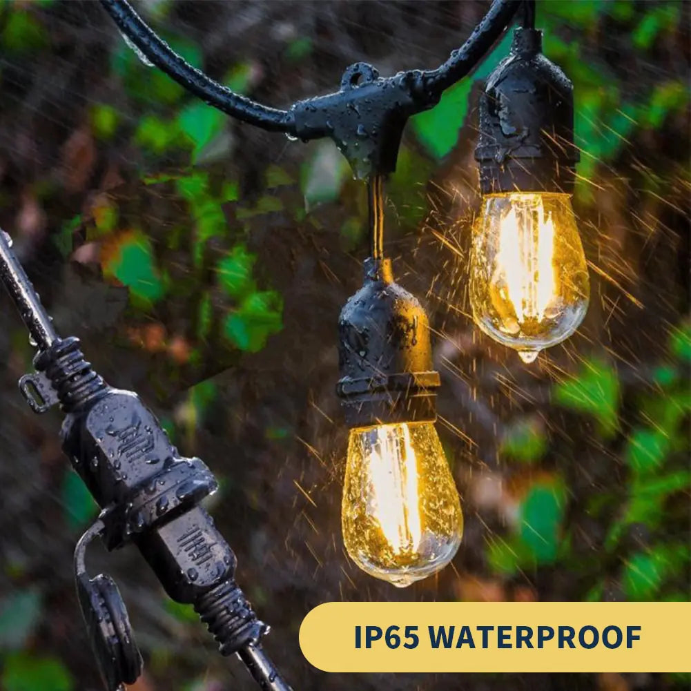 Commercial Grade Waterproof Outdoor LED String Lights - 10m | 20m | 30m